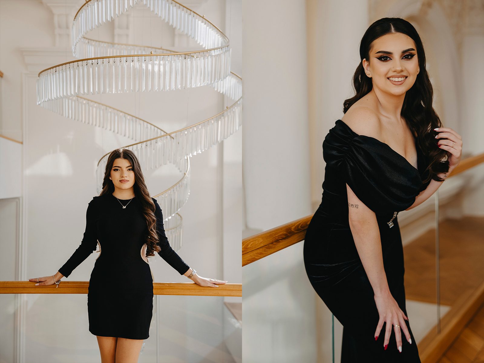 Elegant prom and graduation portraits